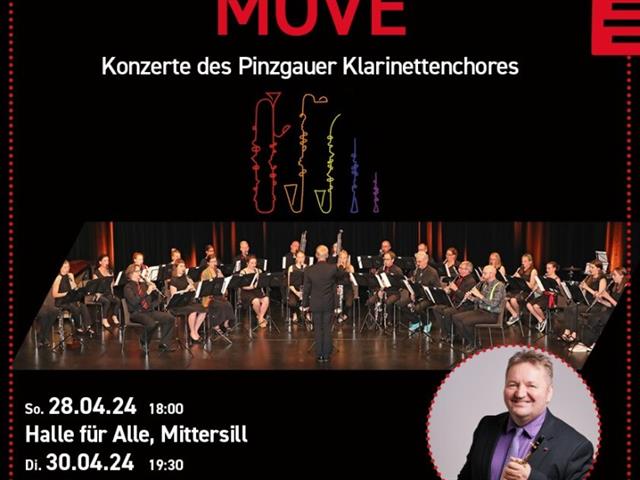 Clarinets on the Move; Konzert des Pinzgauer Klarinettenchores